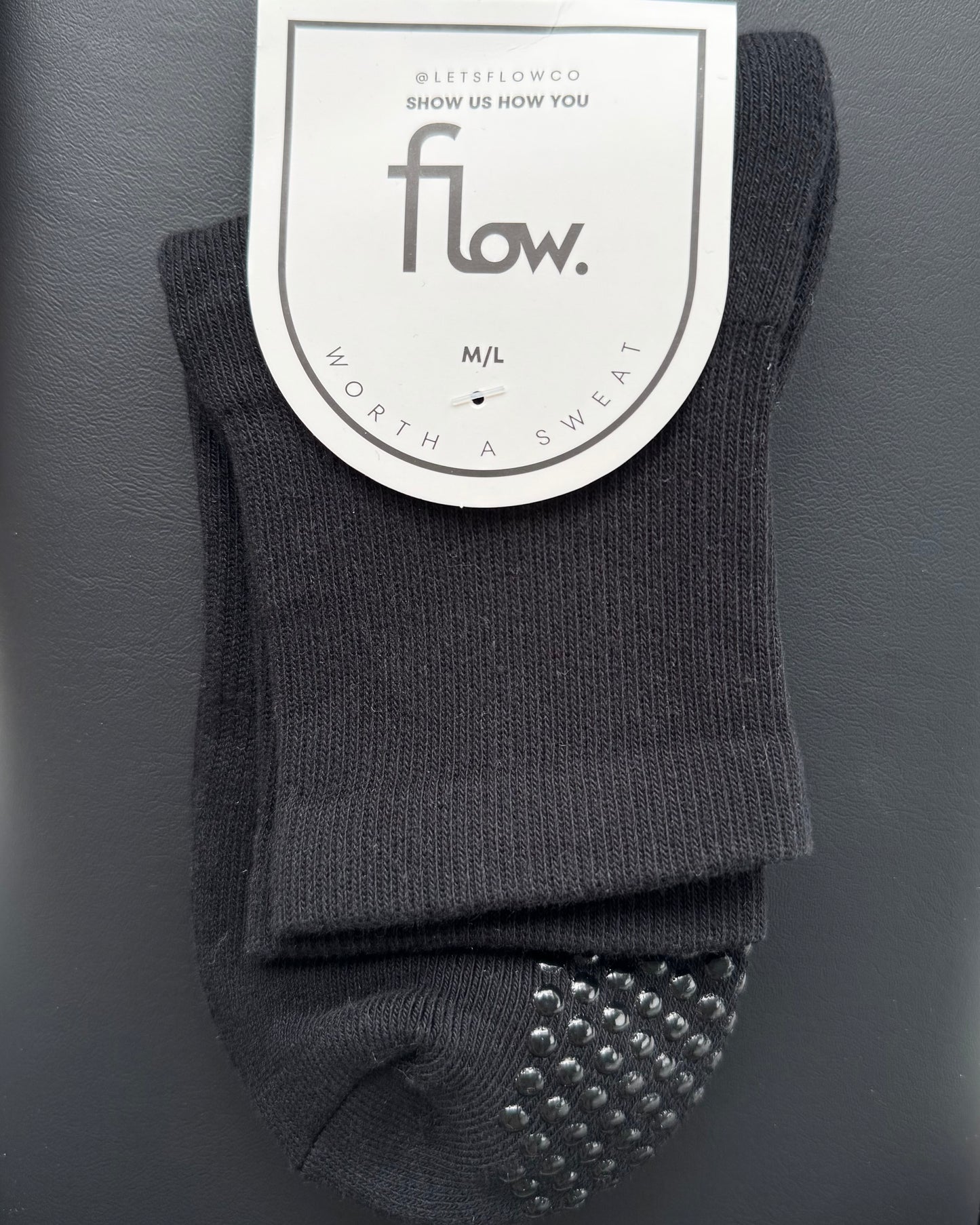 Not So Basic | Black | Half Crew